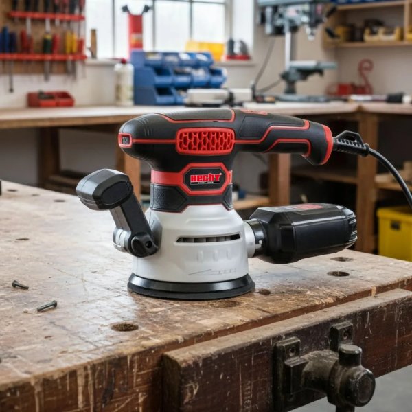 HECHT 1768 excentrická bruska 125mm 450W Obrázek