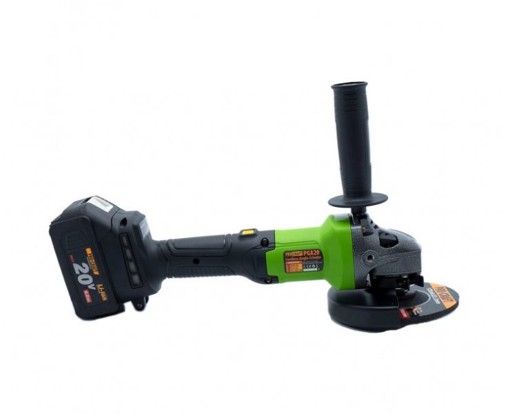 PROCRAFT PGA20 bezuhlíková aku úhlová bruska 125mm LiIon 20V 2x 4Ah Obrázek