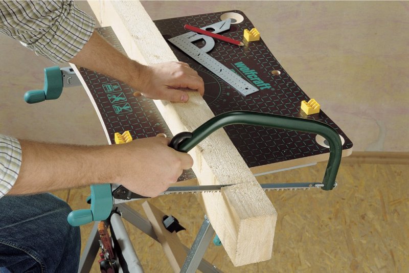 WOLFCRAFT MASTER 600 skládací upínací pracovní stůl 6182000 Obrázek