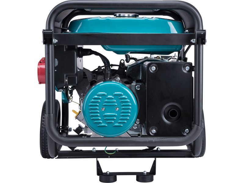 HERON 8896418 benzínová třífázová elektrocentrála 6,8kW s podvozkem Obrázek