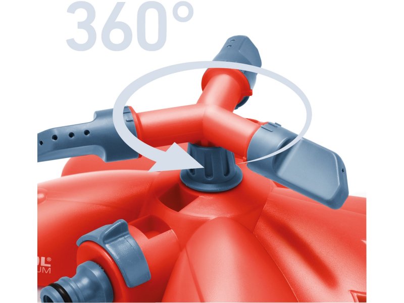 EXTOL PREMIUM 8876466 zavlažovač kruhový pokládací tříramenný - motiv motýl Obrázek