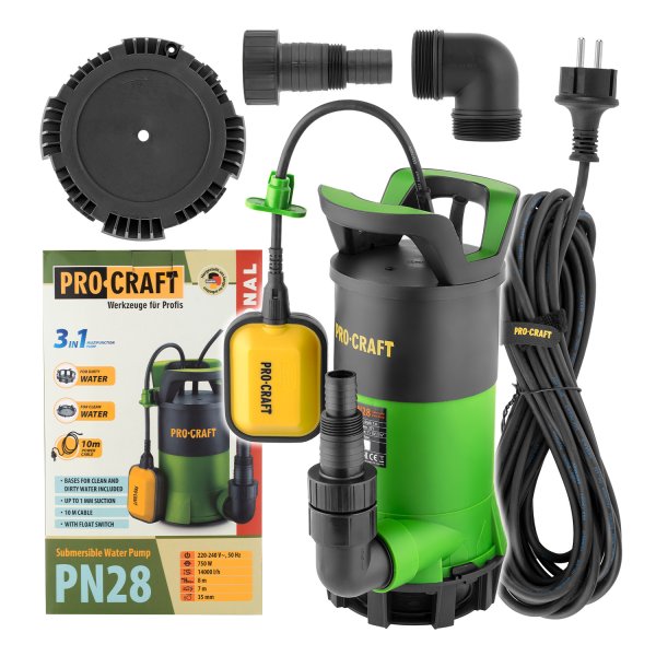 PROCRAFT PN28 ponorné čerpadlo