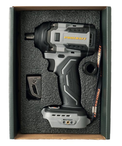 PROCRAFT Industrial IW550ABB aku rázový utahovák bezuhlíkový 1/2" 550Nm LiIon 20V, bez aku Obrázek