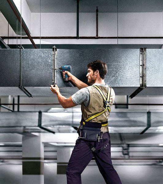 BOSCH GDR 120-LI (2x2Ah) aku rázový šroubovák 1/4" Obrázek