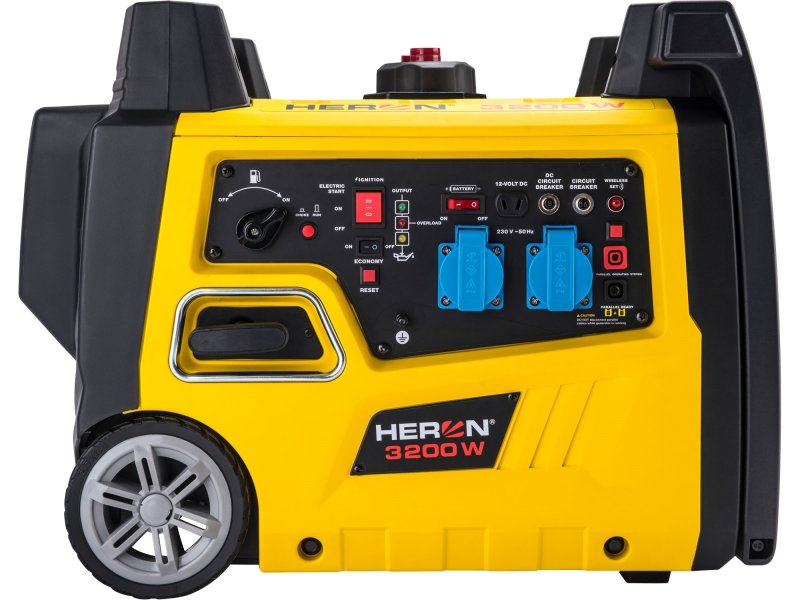 HERON 8896222 elektrocentrála digitální invertorová 5,4HP/3,2kW, dálkové ovládání, e.start Obrázek
