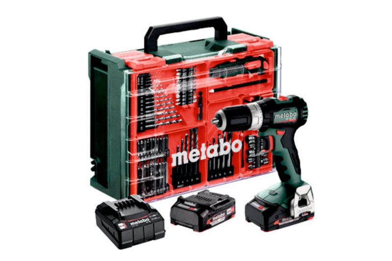 METABO SB 18 L BL Set příklepová aku vrtačka 2x2Ah LiIon MOBILNÍ DÍLNA 613157710