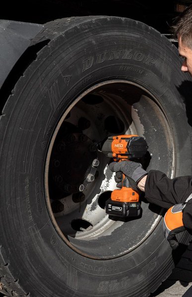 NEO TOOLS 04-618 aku rázový utahovák Energy+ 1/2" 1100Nm 18V LiIon bezuhlíkový bez aku Obrázek