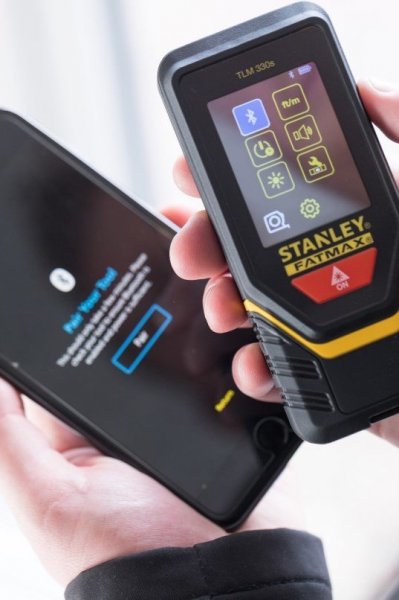 STANLEY TLM165s laserový dálkoměr s Bluetooth Obrázek