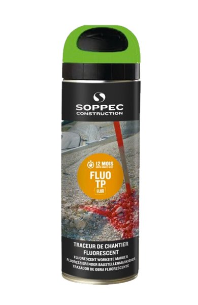 SOPPEC FLUO 13353 Sprej fluorescenční 12M zelený 500ml Obrázek