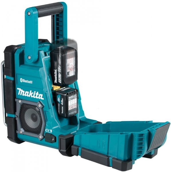 MAKITA DMR301 aku rádio s nabíječkou DAB, Bluetooth, Li-ion CXT 10.8/12V,LXT 14,4/18V Obrázek
