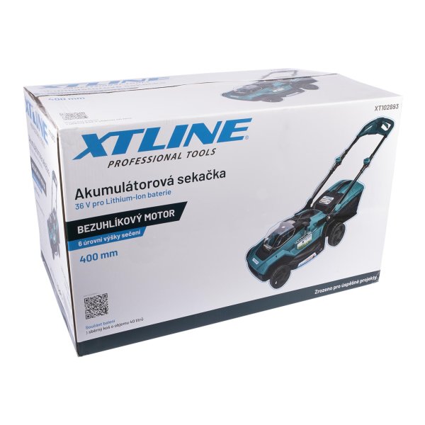 XTline XT102893 aku sekačka BRUSHLESS 36V bez baterie Obrázek
