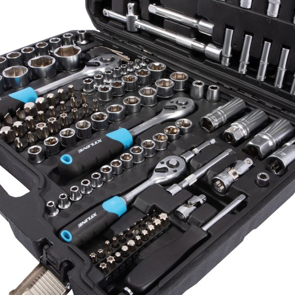 XTline XT40171 gola sada 1/4"+3/8"+1/2" 172 dílů Obrázek