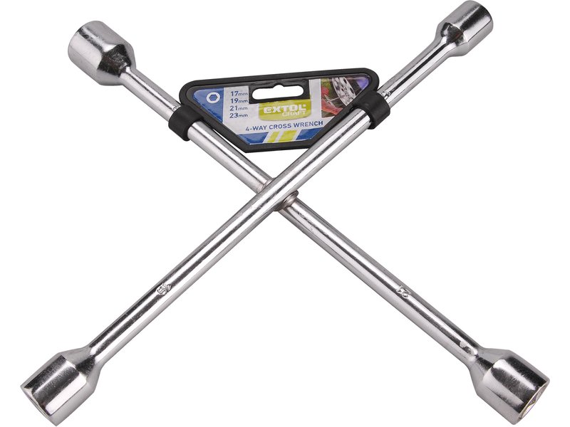 EXTOL CRAFT 6650 klíč křížový na kola, 17-19-21-23mm Obrázek