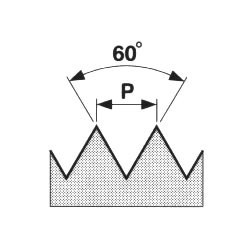 Závitník strojní 223043 M5 HSSE DIN 371, ISO3 /1500/ Obrázek