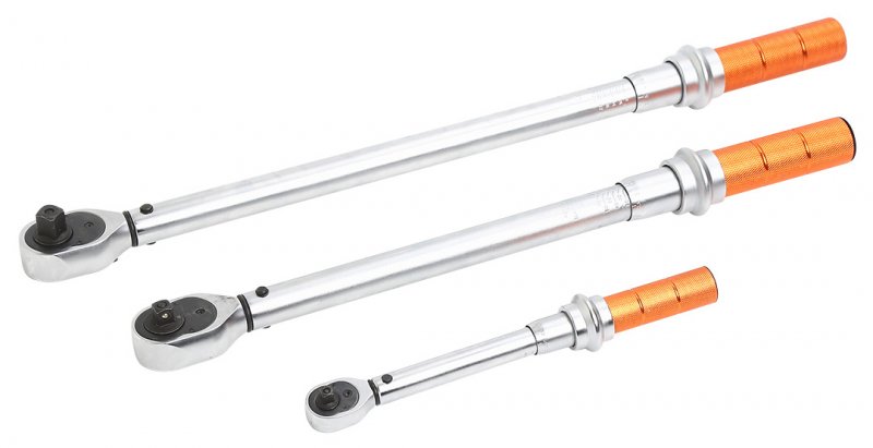 NEO TOOLS 08-843 sada momentových klíčů 1/4", 3/8", 1/2" (5-350Nm) Obrázek