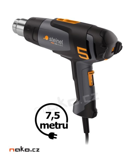 STEINEL PRO HM 2120 E horkovzdušná pistole 089641 kabel 7,5m Carwrapper Obrázek