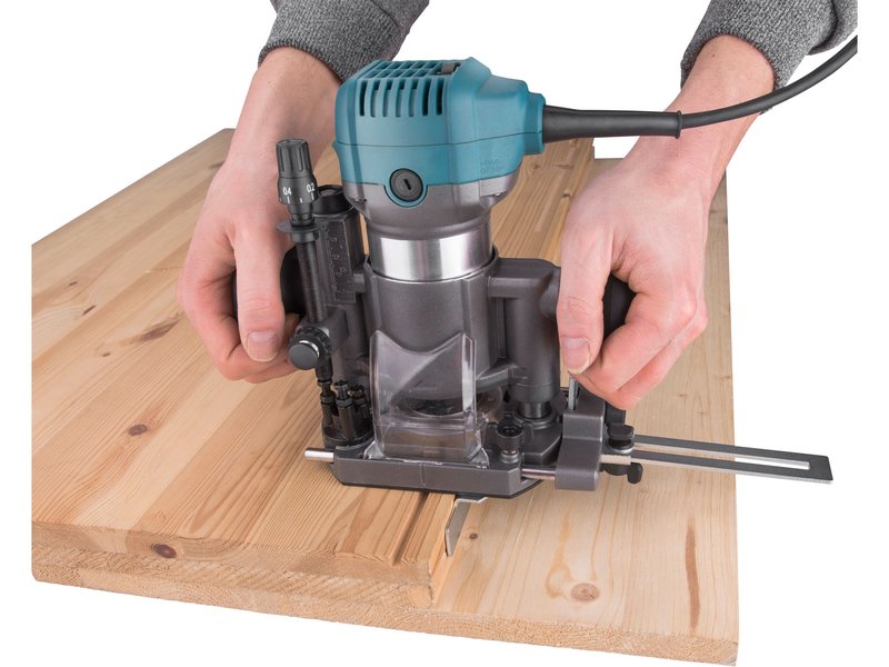 EXTOL INDUSTRIAL 8793302 multifunkční vrchní a ohraňovací frézka Obrázek