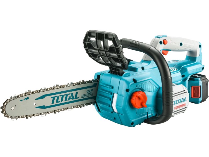 TOTAL TGSLI201286 aku řetězová pila P20S industrial BRUSHLESS, 20V LiIon 2x 4Ah, 30cm Obrázek
