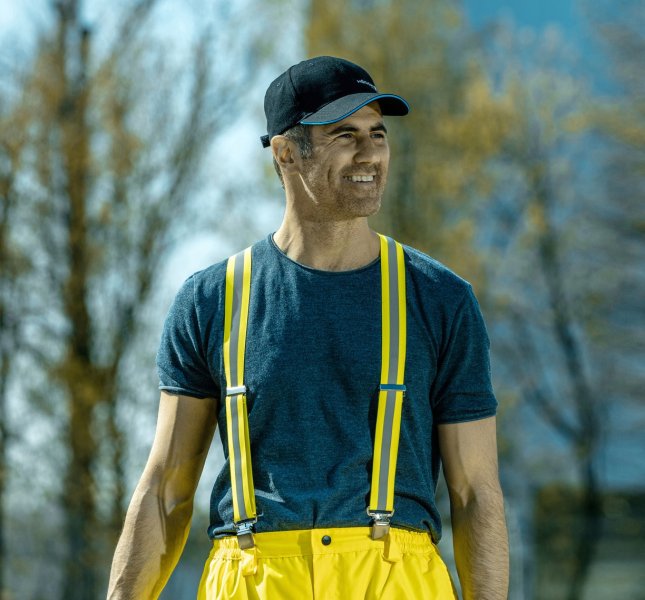 HOGERT HT5K440 šle reflexní pracovní na klipy (kšandy) Obrázek