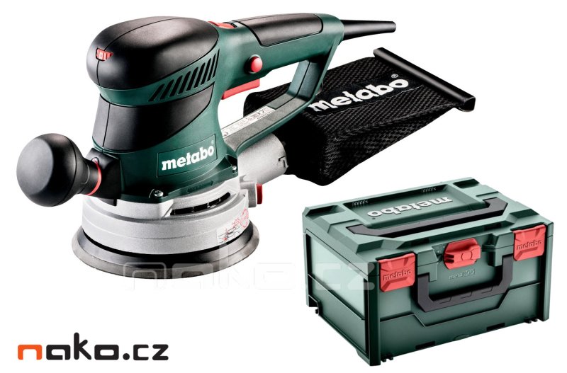 METABO SXE 450 TurboTec excentrická bruska + Metaloc 600129700 Obrázek