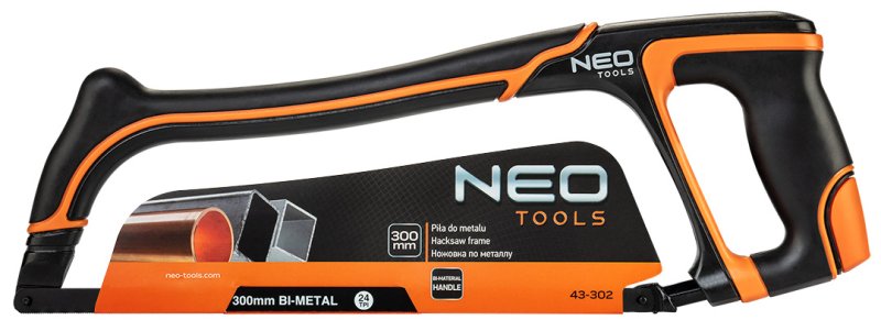 NEO TOOLS 43-302 pilka na kov 300mm HD bi-material rukojeť