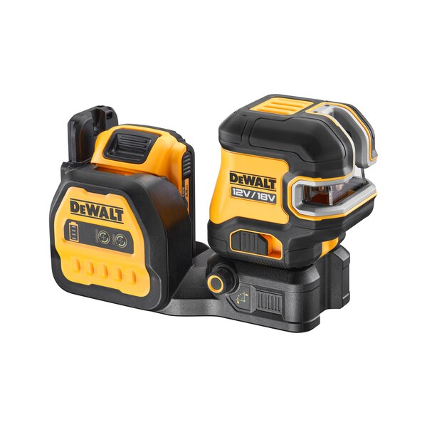 DeWALT DCE825D1G18 křížový laser s pěti bodovými paprsky zelený 12/18V 1x18V/2,0Ah v Tstak Obrázek