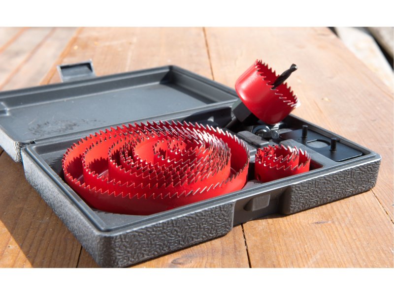 EXTOL PREMIUM 8801605 sada vykružovacích korunkových vrtáků 19-127mm 13ks Obrázek