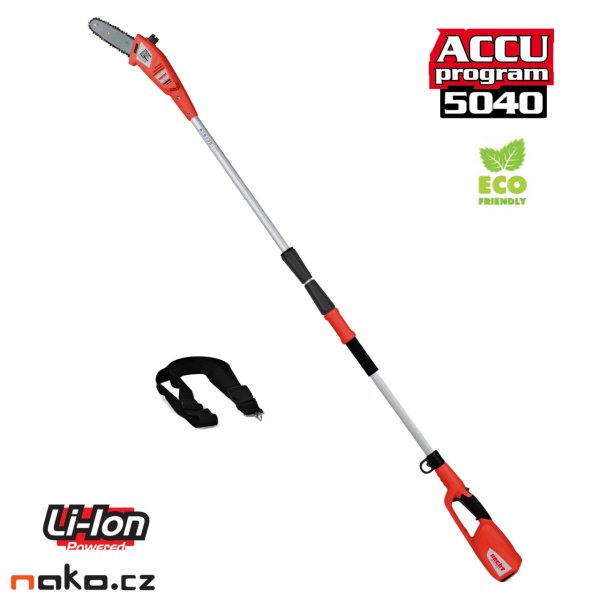 HECHT 9504 aku vyvětvovací řetězová pila, ACCU program 5040 Obrázek