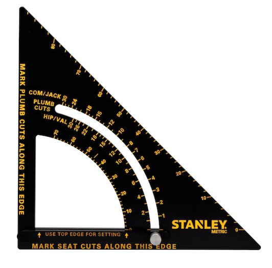 STANLEY STHT46056-0 nastavitelný tesařský úhelník 180 mm