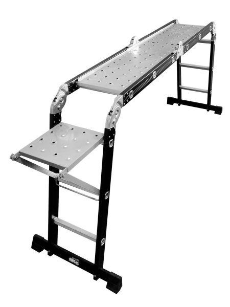 MAGG Profi ZM-365 žebřík multifunkční kloubový 4x3 s nášlapnou deskou