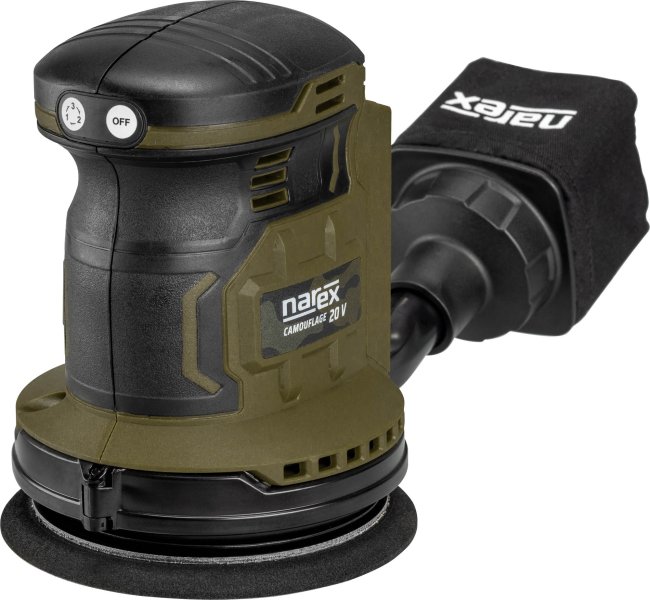 NAREX CBE 125-3 Basic Box (verze bez aku) aku excentrická bruska 20V Obrázek