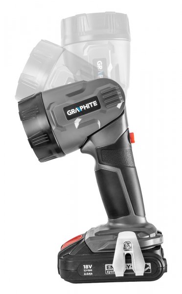 GRAPHITE ENERGY+ 58G007 aku LED svítilna 18V LiIon bez akumulátoru Obrázek