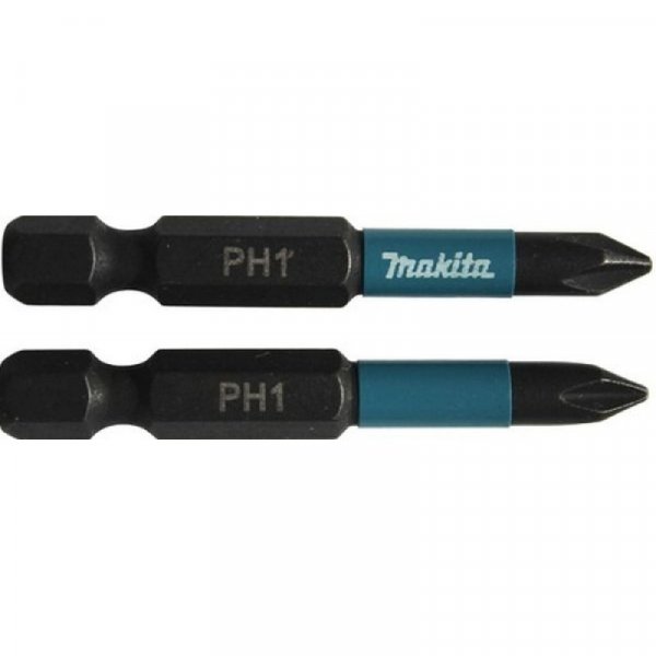 MAKITA B-63719 torzní bit 1/4" Impact Black PH1, 50mm 2 ks