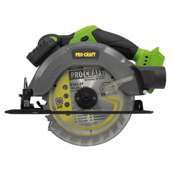 PROCRAFT PCA28 kotoučová aku pila 165mm bezuhlíková LiIon 20V, bez aku (PCA28BB) Obrázek