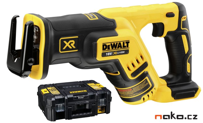 DeWALT DCS367 + kufr Tstak (bez aku) aku mečová pila