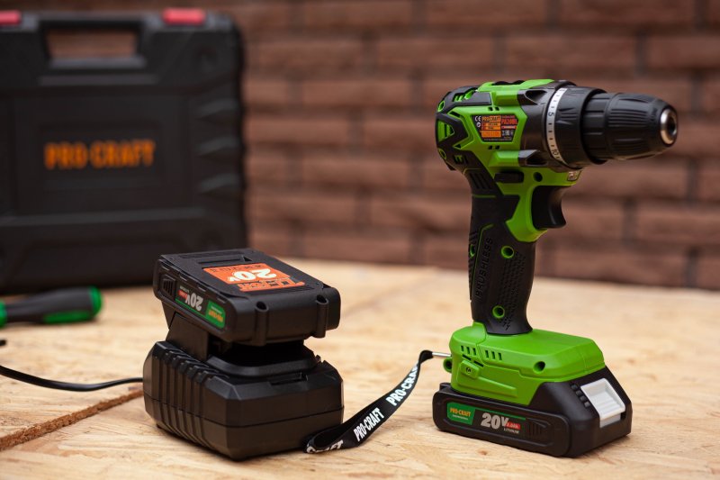 PROCRAFT PA20BL aku vrtačka LiIon 20V 2x 2Ah Obrázek