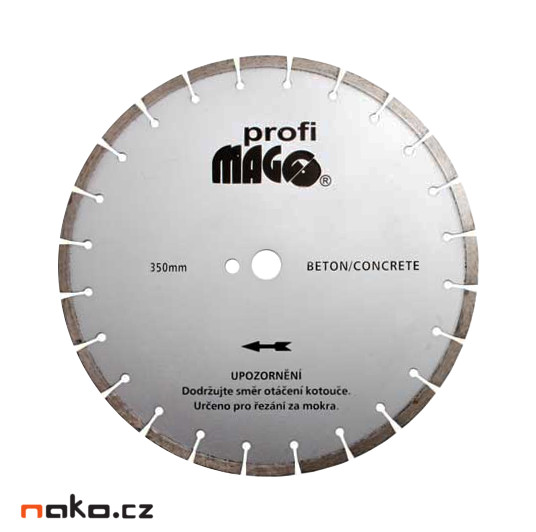 MAGG Profi DKSB300 diamantový kotouč segmentový 300x25,4mm na beton Obrázek
