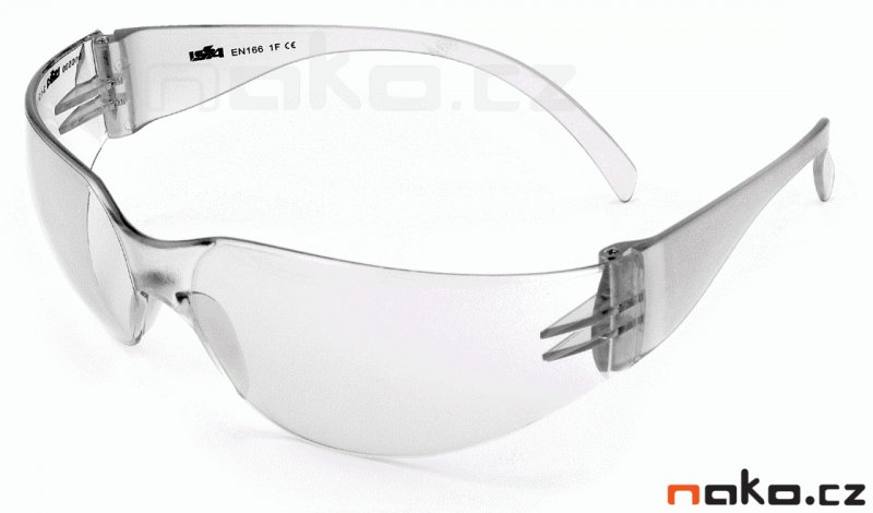 ISSA brýle ochranné NIZZA čiré 09105