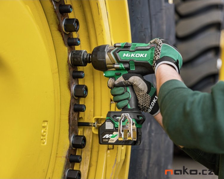 HiKOKI WR36DFW2Z bezuhlíkový aku rázový utahovák 3/4" 2400Nm 36V MULTI VOLT Hitbox,bez aku Obrázek
