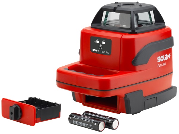 SOLA EVO 360 PROFESSIONAL samonivelační rotační laser s přijímačem Obrázek