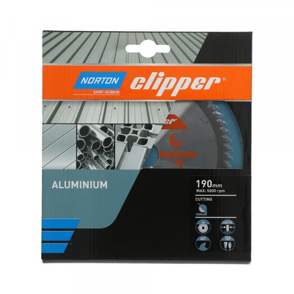NORTON clipper 190x30mm 60z TCGneg pilový kotouč na hliník Obrázek