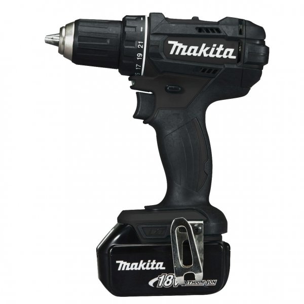 MAKITA DDF482RFEB aku vrtací šroubovák černý Li-ion LXT 18V/3,0 Ah Obrázek