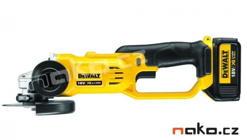 DeWALT DCG412M2 aku úhlová bruska (2x 4,0 Ah) Obrázek