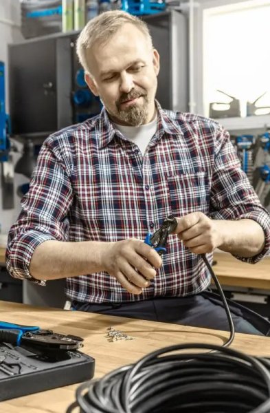 HOGERT HT1P176 kleště lisovací ráčnové s výměnnými čelistmi Obrázek