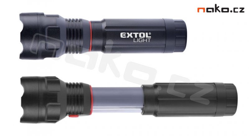 EXTOL LIGHT 43117 svítilna LED CREE 3W COB s magnetem