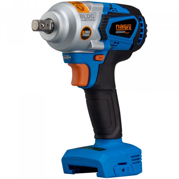 NAREX ASR 600-3SB BASIC BOX aku rázový bezuhlíkový utahovák 1/2" JUMBO POWER 60V bez aku Obrázek