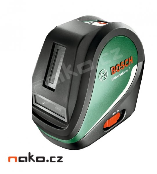 BOSCH UniversalLevel 3 křížový laserový nivelační přístroj 0603663900 Obrázek