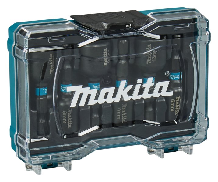 MAKITA E-15768 sada torzních bitů 1/4" IMPACT BLACK 6ks v plastové krabičce