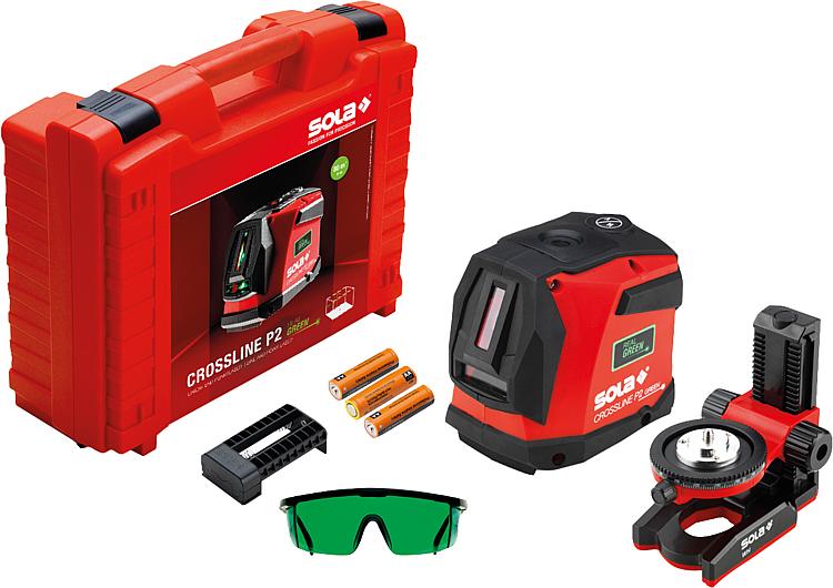 SOLA CROSSLINE P2 GREEN křížový laser 71013901 Obrázek