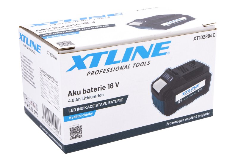 XTline XT102884E baterie LiIon 4.0Ah EVE XTpower, ORIGINÁL Obrázek